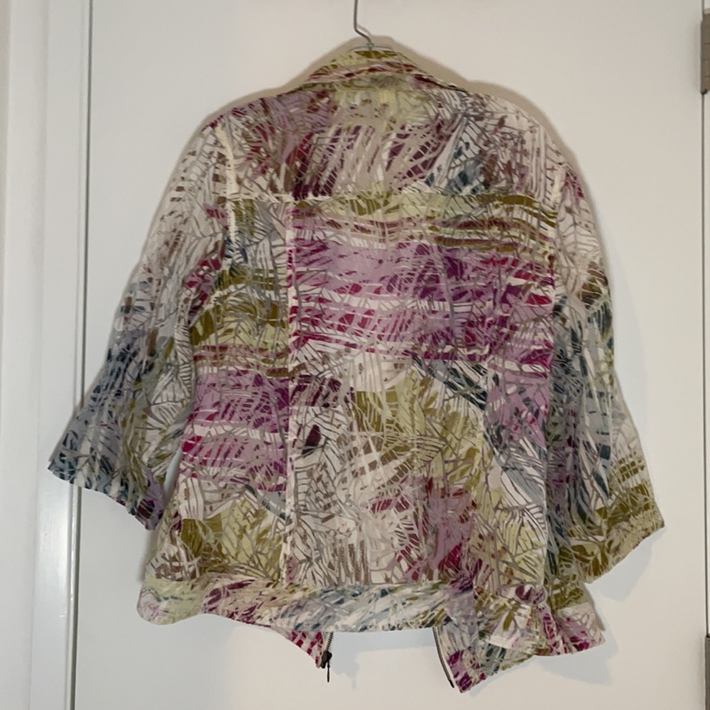 Colorful translucent jacket! - Picture 3 of 3